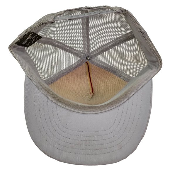 Chevrolet CHEVY‎ TRUCKS Vintage Snapback Trucker Cap Baseball Hat Red Gray OSFA - Picture 5 of 7